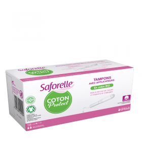 Box of 16 pads with applicators NORMAL Saforelle