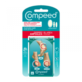 Set of 5 bandages for feet blisters - COMPEED