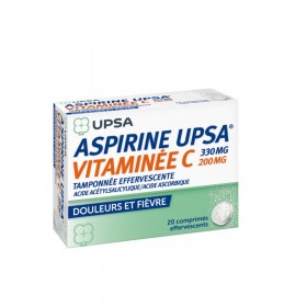 Aspirine UPSA vitaminée C tamponnée...