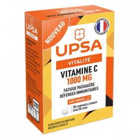 Vitamine C 1000mg - 20 comprimés à croquer - UPSA
