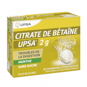 Citrate de bétaïne menthe 2g sans sucre,...