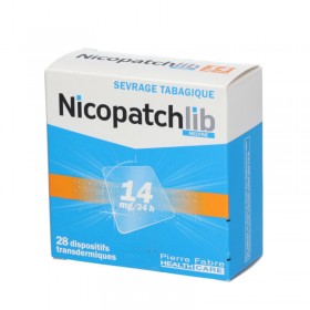 Nicopatchlib 14 mg / 24h - 28 patches - PIERRE...