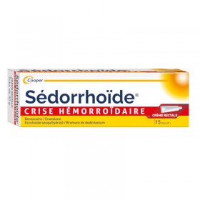 Sedorrhoide hemorrhoidal crisis - rectal cream...