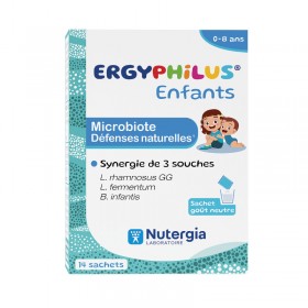 ERGYPHILUS Enfant microbiote - 14 packets -...