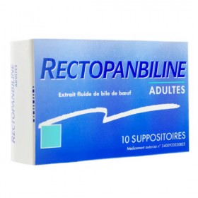 Rectopanbiline 10 suppositoires - VIATRIS