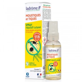 2 in 1 repellent spray: mosquitoes and ticks...