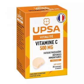 Vitamin C 500mg - 30 chewable tablets - UPSA