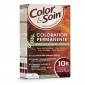 Permanent hair dye 10R...