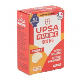 Vitamine C 1000mg - 20 comprimés à croquer - UPSA