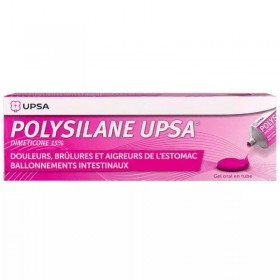 Polysilane oral gel in sachets doses UPSA