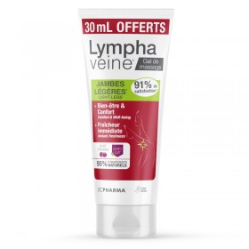 Lymphaveine gel de massage jambes légères 3C PHARMA 150 + 30ml offerts