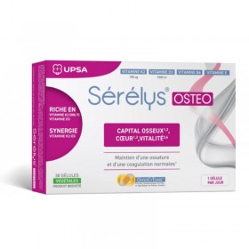 Serelys Osteo 30 capsules: bone capital, heart and vitality