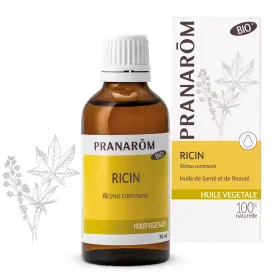 Huile végétale Ricin BIO 50 ml PRANAROM