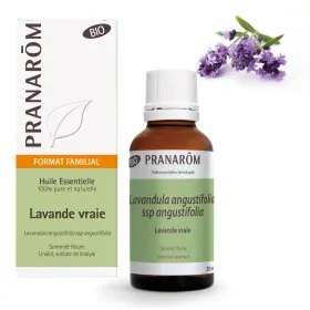 Huile essentielle Lavande fine BIO FORMAT FAMILIAL 30 ml PRANAROM