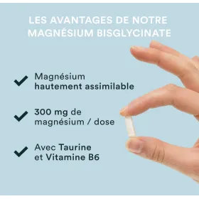 Magnesium bisglycinate 120 gélules NOVOMA