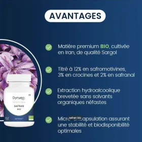 Safran BIO 15 mg 60 gélules DYNVEO