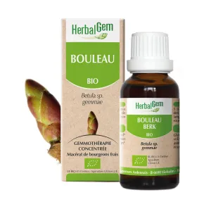 Bouleau BIO Macérat mère Bourgeons Flacon 30 ml HERBALGEM