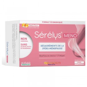Sérélys Meno 60 gélules : désagréments de la (péri)-ménopause